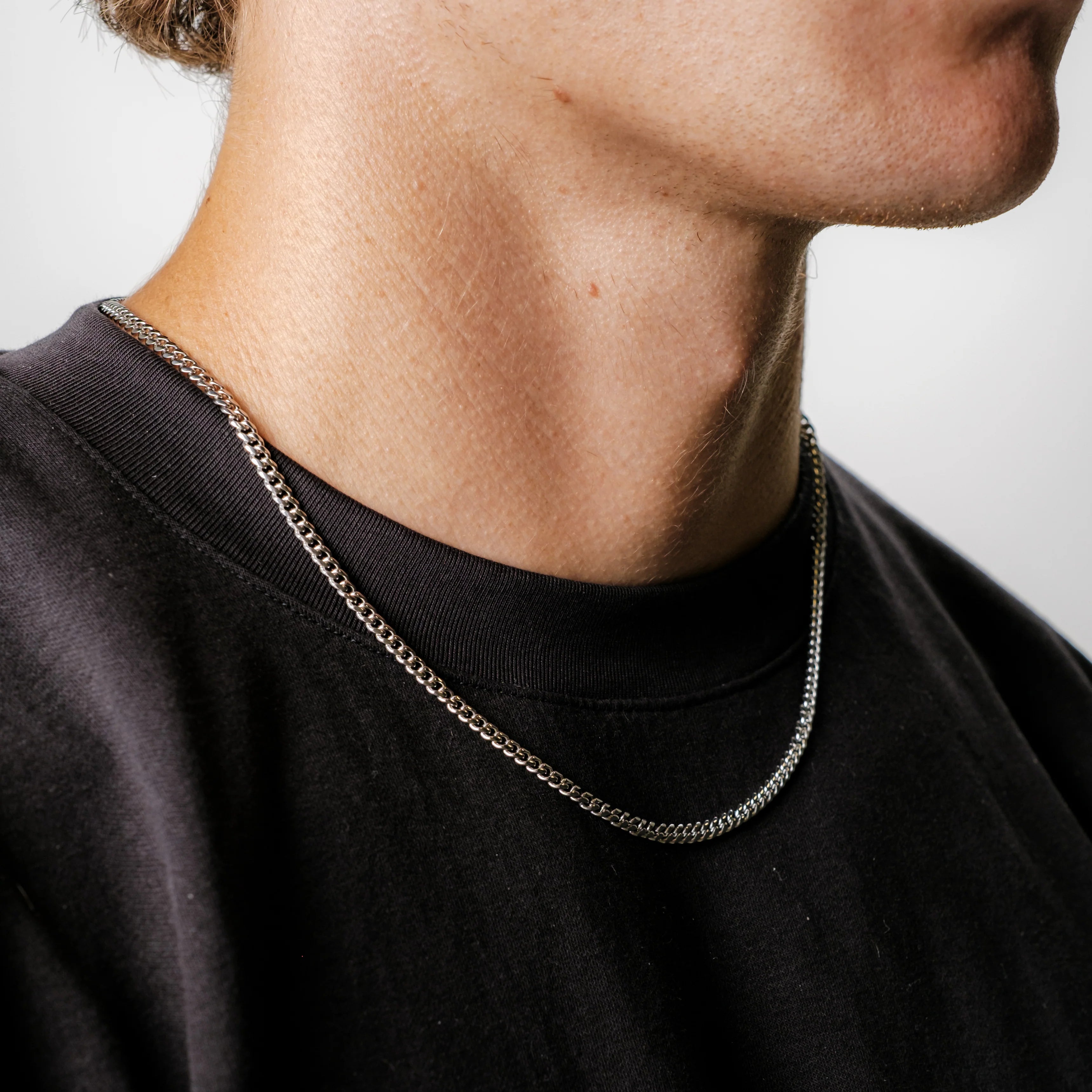 Cuban Link Halskette 3mm + Geschenkbox